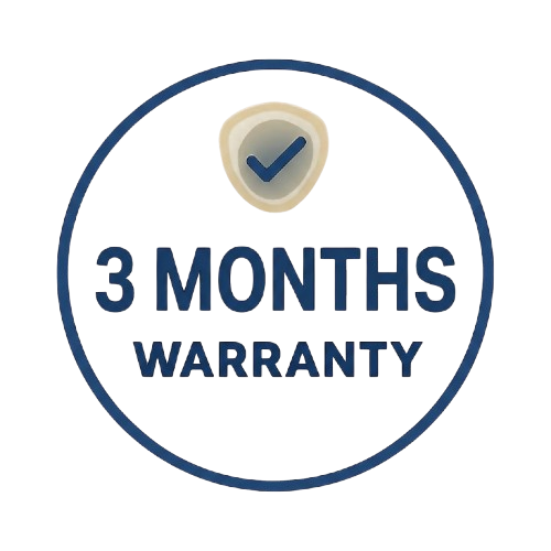 3 Months Warranty