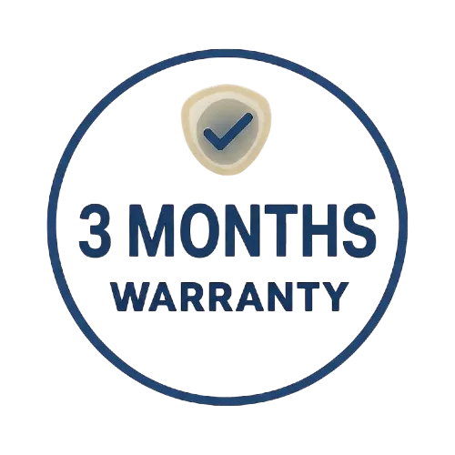 3 Months Warranty