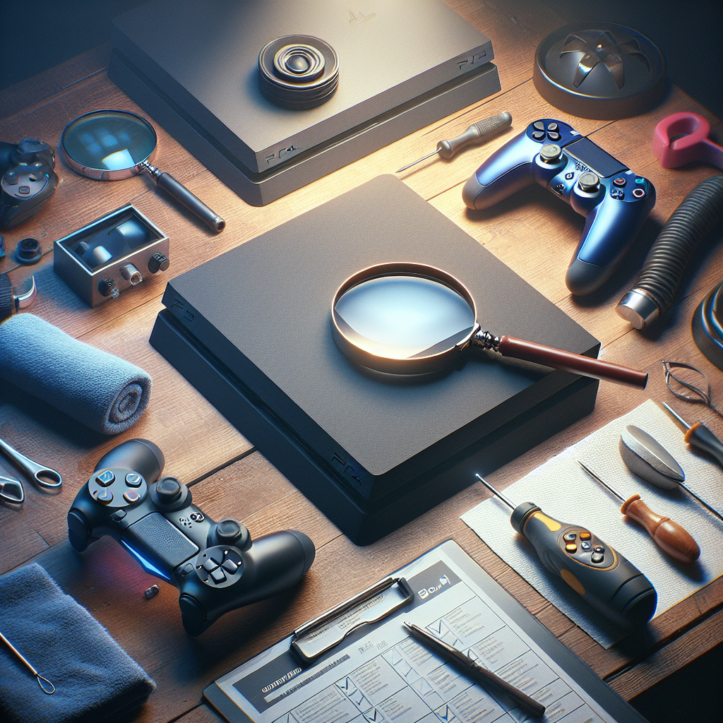 How to Evaluate the Condition of Pre-Owned PS4/PS5 Consoles Before Purchase