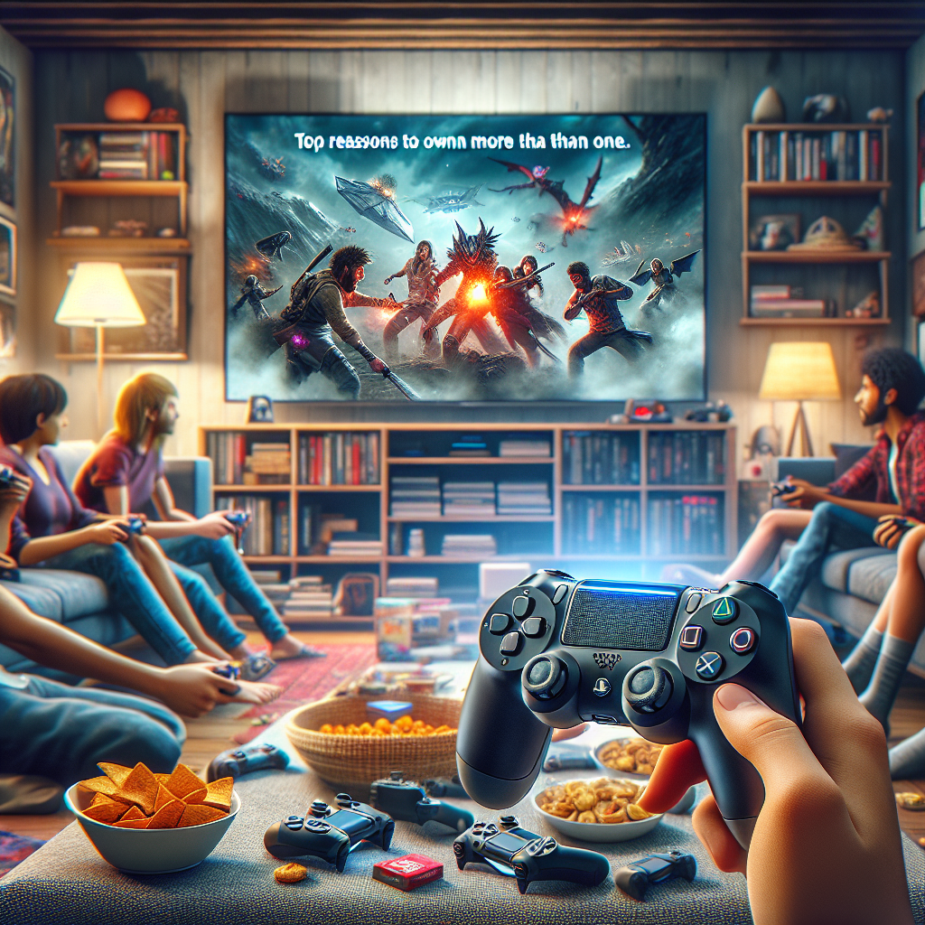 Top Reasons to Own More Than One PS4 Controller