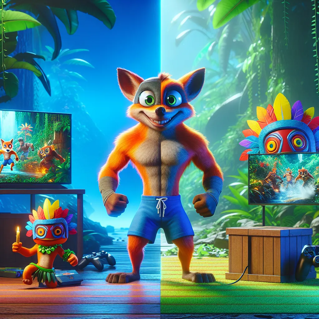 Crash Bandicoot 4 Graphics Comparison: PS5 vs Switch