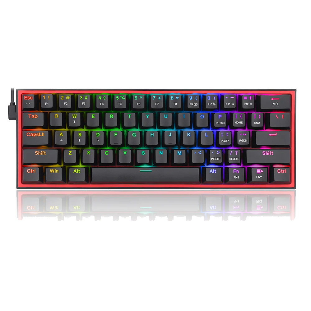 Redragon K617 Fizz 60% Mechanical Gaming Keyboard Additional View