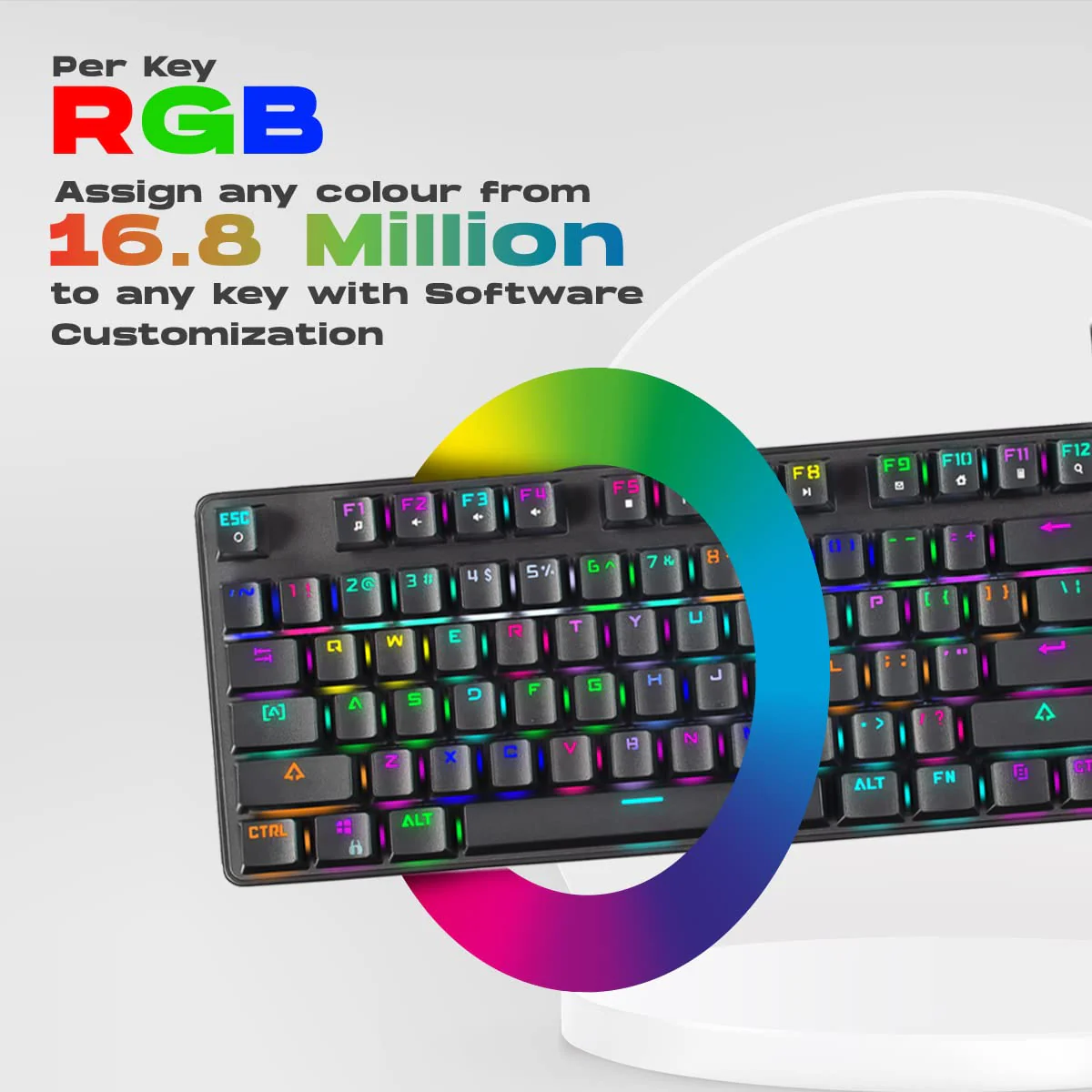 Cosmic Byte CB-GK-16 Firefly TKL Mechanical Gaming Keyboard Additional View