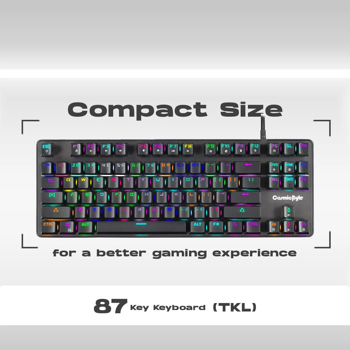 Cosmic Byte CB-GK-16 Firefly TKL Mechanical Gaming Keyboard Additional View
